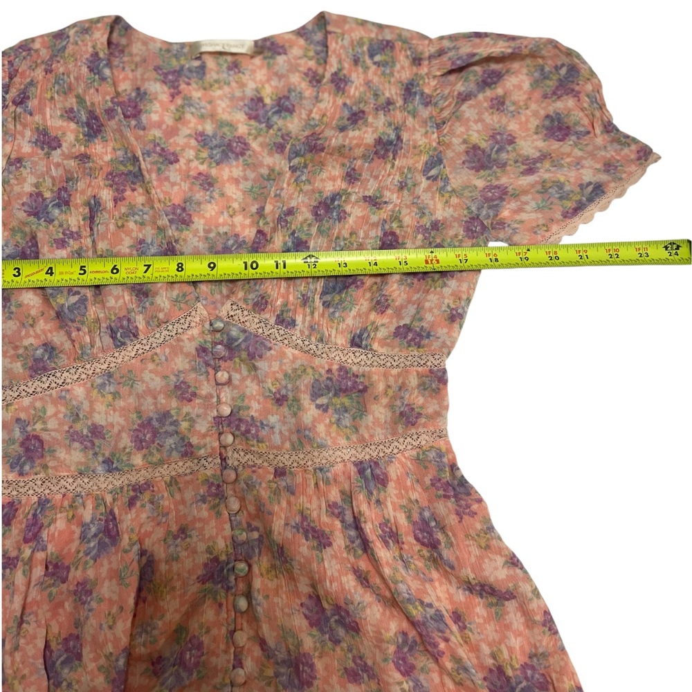 LoveShackFancy Stacy Duster Floral Dress - Picture 3 of 11